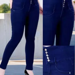 Classic Elegant Women Jeans-image-2