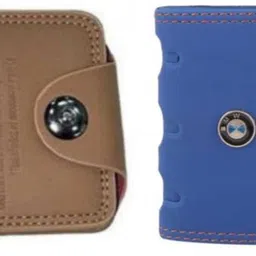 elegenzbmw Men Casual, Ethnic, Evening/Party, Formal, Travel, Trendy Blue, Tan Artificial Leather RFID Wallet-picture-27