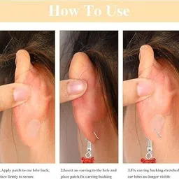 showgirl Disposable Ear Lobe Support image 2