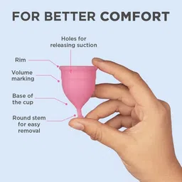 kotley Medium Reusable Menstrual Cup image 5