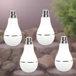 yaroh Inverter bulb 12W LED & 2000mAh battery 4hrs emergency light Pack of 4 bulbVB180 4 hrs Bulb Emergency Light-picture-22