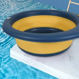 oblivion Cartoon Shape Foldable Baby Wash Basin, Space-Saving & Easy to Clean image 4