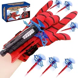 kidzfun Spider Web Shooters for Kids, web shooter gloves, Spider Launcher Wrist Toys image 4