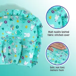 omvista Microfibre Animals Baby Pillow Pack of 1 image 3