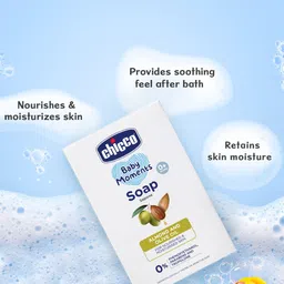 Chicco Buy 3 & Get 1 Free Baby Movement Soap For Nourished & Moisturized Skin- 75g Each image 2