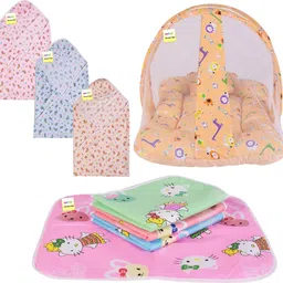 kwitchy New Born Baby Daily Essentail Combo Pack(0-6 Months)(Total Items: 8)-picture-10