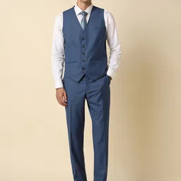 Allen Solly 3-Pieces Single Breasted Slim Fit Formal Suit image 3