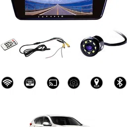 maties 8 LED Camera With 7Inch BT Full Touch Button Screen For Car Black LED-picture-20