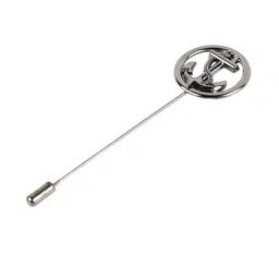 Alvaro Castagnino Men Grey Metal Brooch image 2