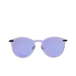Fastrack Unisex Purple Lens & Purple Round Sunglasses with UV Protected Lens image 3