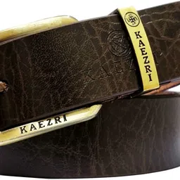 kaezri Men Evening, Party, Formal, Casual Brown Genuine Leather Belt-picture-11