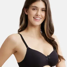 Jockey Wirefree Padded Cotton Medium Coverage Multiway Styling Tshirt Bra-FE23 image 5