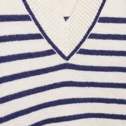 MANGO Women Striped Pullover image 4