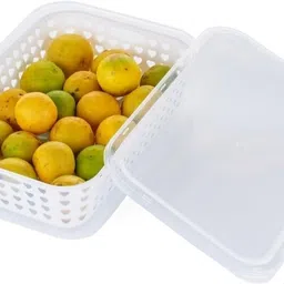 unnati creation Silicone, Plastic Fridge Container - 1500 ml-picture-16