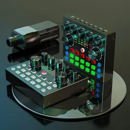 urban infotech BM 800 Microphone With Pop Filter NB-35 STAND AND V8 Sound Card and XLR Cable Professional Broadcasting Studio Recording Condenser Microphone Kit image 4