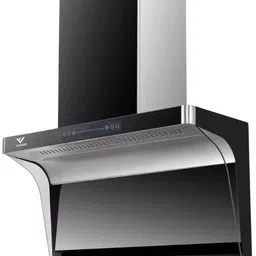 CAIRO 90 Auto Clean Wall Mounted Black, Silver 1400 CMH Chimney-image-61