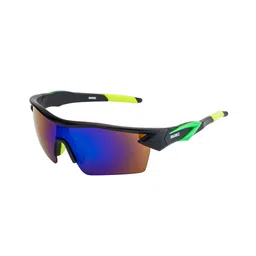 MAGNEQ Mirrored Lens & Black Sports Sunglasses With UV Protected Lens MG 9311/S C8 6617 image 5