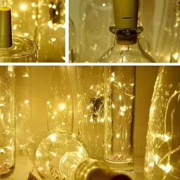 SPARK WORLD 4-pcs Yellow LED String Lights image 5