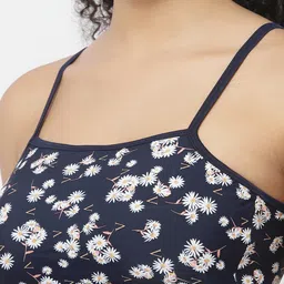 CUKOO Floral Printed Padded Top With Shorts Swim Set image 5