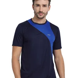 FTX Pack of 3 Colourblocked Round Neck Dry-Fit Sports T-shirt image 3