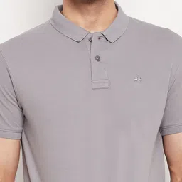 98 Degree North Polo Collar Pure Cotton T-shirt image 2