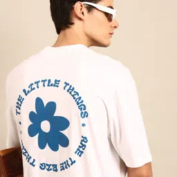 recast Typography Printed Bio Finish Oversized Cotton T-shirt-picture-24