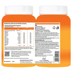 Centrum Kids, with probiotic, Vitamin C & 11 other nutrients for Immunity, Healthy Digestion & Eye Health (Veg) Gummies|World's No.1 Multivitamin image 2