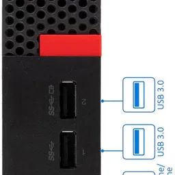 Longan ThinkCentre Tiny PC |Core™ i5-6500 [4 Cores, 4 Threads] | VREZ Core™ i5-6500 [4 Cores, 4 Threads, 3.20 GHz] (8 GB RAM/Intel® Ultra HD 530 Graphics/1024 GB Hard Disk/256 GB SSD Capacity/Windows 11 Pro) Mini Tower with MS Office image 3