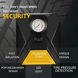 drasert 150 psi Tyre Air Pump for Car & Bike image 3