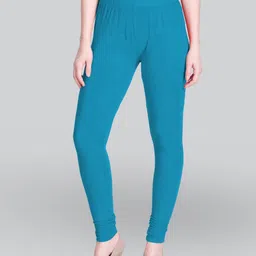 lyra Full-Length Cotton Stretchable Leggings image 2