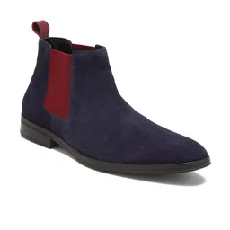 Teakwood Leathers Men Suede Chelsea Boots image 2