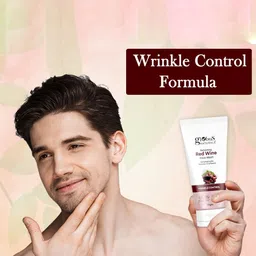 Globus naturals Set of 3 Refreshing Red Wine Face Wash with Vitamin E - 75 g Each image 2