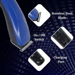 Misuhrobir Hair & Beard Trimmer For Men Fully Waterproof Trimmer 45 minRuntime 5 Length Settings image 2