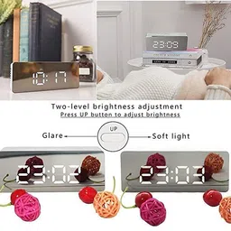 kh store Digital White Clock image 4