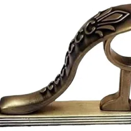 lymer enterprises Gold Cord Pull, Curtain Hooks, Curtain Knobs, Curtain Rings, Rod Rail Bracket, Tieback Hook Metal image 3