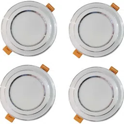 mvl 9 Watt CBL LED Ceiling Lamp Round Down Light, Ceiling Light, Pack 0f 4 (White) Recessed Ceiling Lamp-picture-10