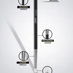 VEGA PROFESSIONAL VPPMB-28 Soft Bristles Pencil Smudge Makeup Brush - Black image 2