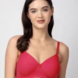 Floret Pack Of 2 Medium Coverage All Day Comfort Super Support T-shirt Bras image 4