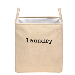 Kuber Industries Brown Printed Laundry Bag image 3
