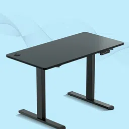 the sleep company Electric Height Adjustable Desk In Black Colour-picture-17