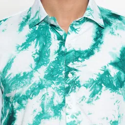 JAVINISHKA Relaxed Slim Fit Abstract Printed Casual Shirt image 2