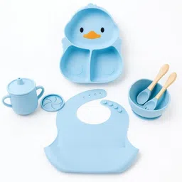 nestlooms 8 pcs Silicone Feeding Sets - silicon-picture-37