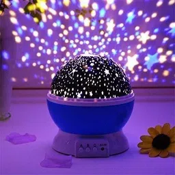 bfsteckt Romantic Sky Star Master Projector USB LED Lamp, Rotating 4 Mode for Kids Night Lamp image 1