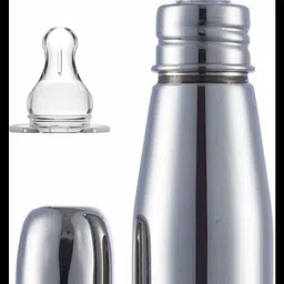 pappa Leak Proof Stainless Steel Baby Milk Bottle - 250 ml-picture-20