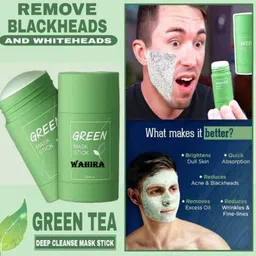 GREEN STICK MASK FOR BLACK HEAD REMOVER Face Shaping Mask-image-3