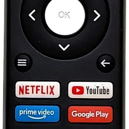 ERNIL Tv Remote Compatible for Non Voice Croma/JVC/BPL/Nokia/VU Smart Android 4k LED TV (Your Old Remote Must be Same) Remote Controller image 2