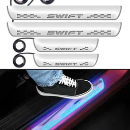 rohaneshop Car Door Foot Step Led Sill Plate Door Sill Plate image 2