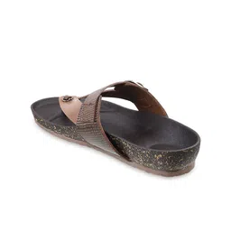 Mochi Men Textured Leather Comfort Sandals image 2