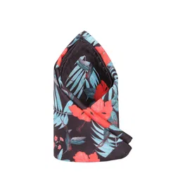 Tossido Black Printed Pocket Squares image 4