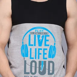 SLOWLORIS Men 2 Printed Raw Edge Slim Fit T-shirt image 2